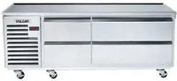 Vulcan - Achiever 60" 2 Drawer Refrigerated Chef Base with Marine Edge Top - ARS60