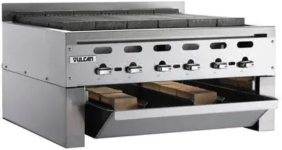 Vulcan - Achiever Countertop Wood Assist Smoker Base 2 Wood Trays - SMOKER-VACB47