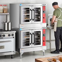 Vulcan - Double Deck Full Size Electric Convection Oven, 240V/ 3Ph - VC44ED