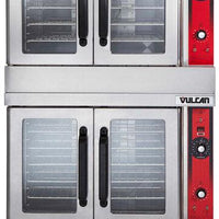 Vulcan - Double Deck Full Size Electric Convection Oven with Computer Controls, 208V/ 3Ph - VC44EC