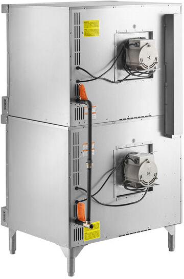 Vulcan - Double Deck Full Size Gas Convection Oven with Solid State Controls, 100,000 BTU - VC44GD