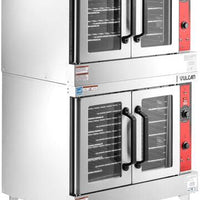 Vulcan - Double Deck Full Size Gas Convection Oven with Solid State Controls, 100,000 BTU - VC44GD