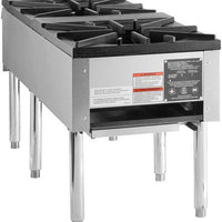Vulcan - Gas Stock Pot Range with 2 Burners - VSP200F