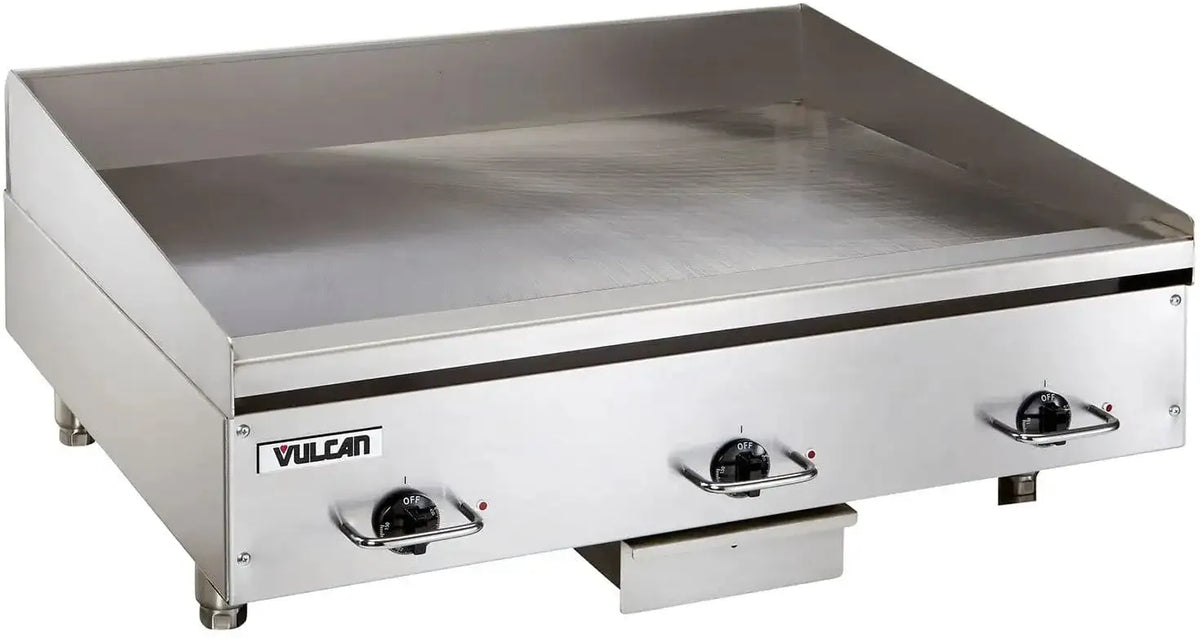 Vulcan - HEG-E 36" Countertop Electric Griddle with Thermostatic Controls - HEG36E