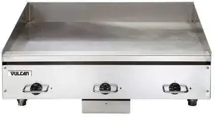 Vulcan - HEG-E 72" Countertop Electric Griddle with Thermostatic Controls - HEG72E