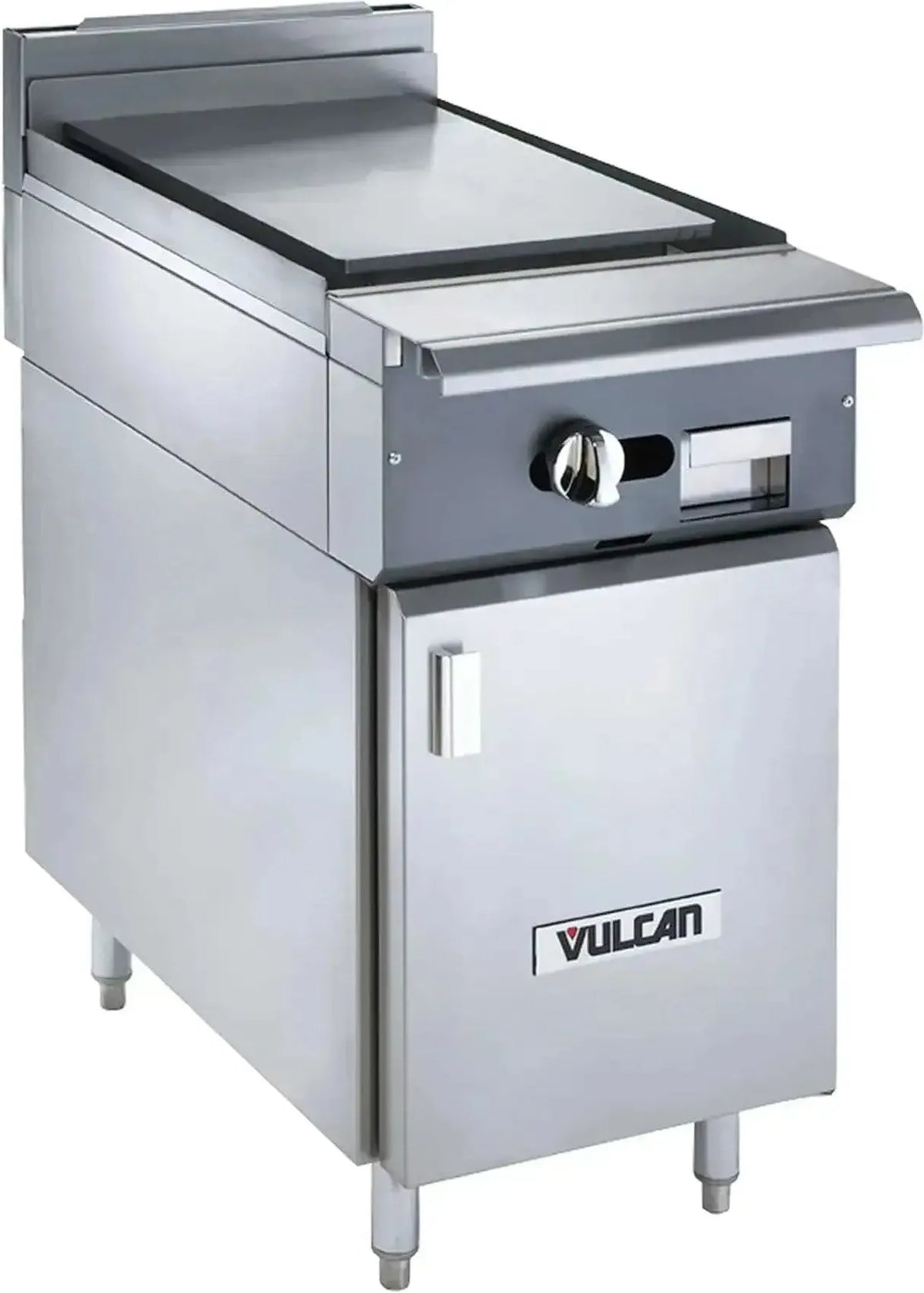 Vulcan - Heavy-Duty "V" Series Range - 18" PLANCHA with Cabinet Base - V1P18B