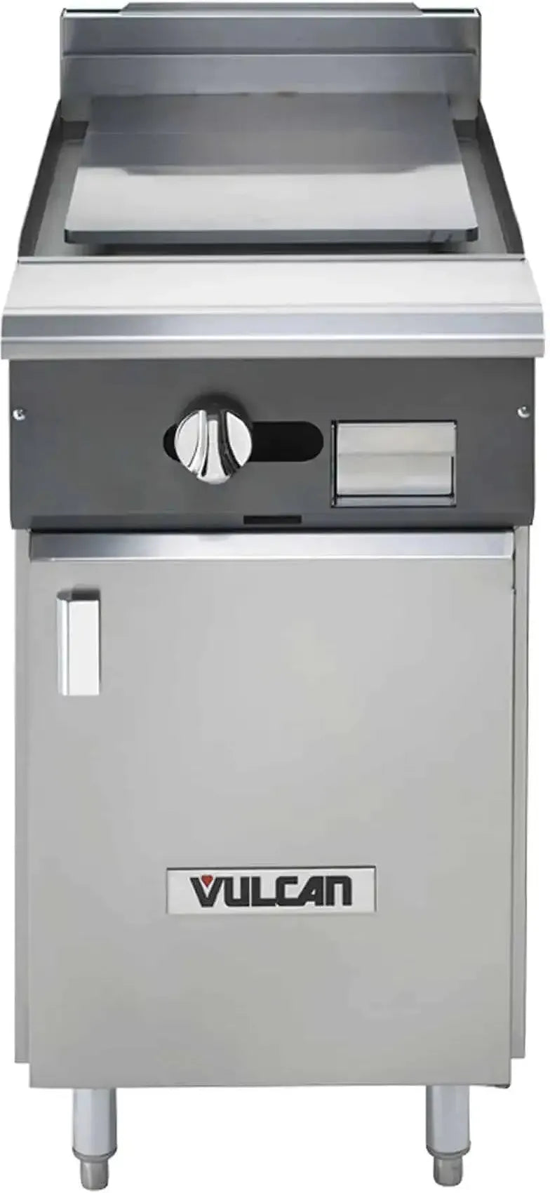 Vulcan - Heavy-Duty "V" Series Range - 18" PLANCHA with Cabinet Base - V1P18B