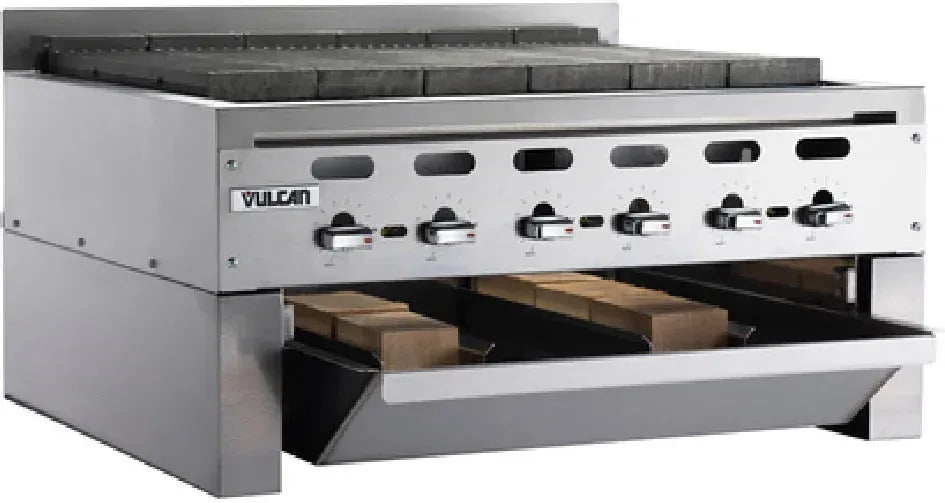 Vulcan - LOW Profile Countertop Wood Assist Smoker Base 2 Trays - CTSMOKER-VCCB36