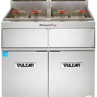 Vulcan - PowerFry3™ 3 65-70 lb. Fryers Gas Floor Fryer with Solid State Controls and KleenScreen PLUS® - 3TR65AF