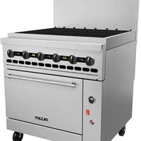 Vulcan - Restaurant Gas Range, with 36" Charbroiler and Convection Oven - 36C-36CBP
