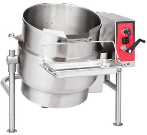 Vulcan - Stainless Steel Food Receiving Pan Support - on Electric and Direct-K Series Tilting Kettles - SUPPORT PAN