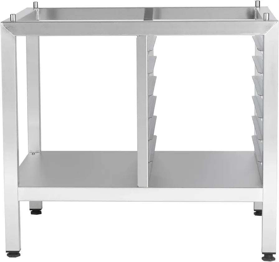 Vulcan - Stainless steel short stand with (6) shelving levels for half size Chef'sCombi ovens 61 - CHEF-STAND101