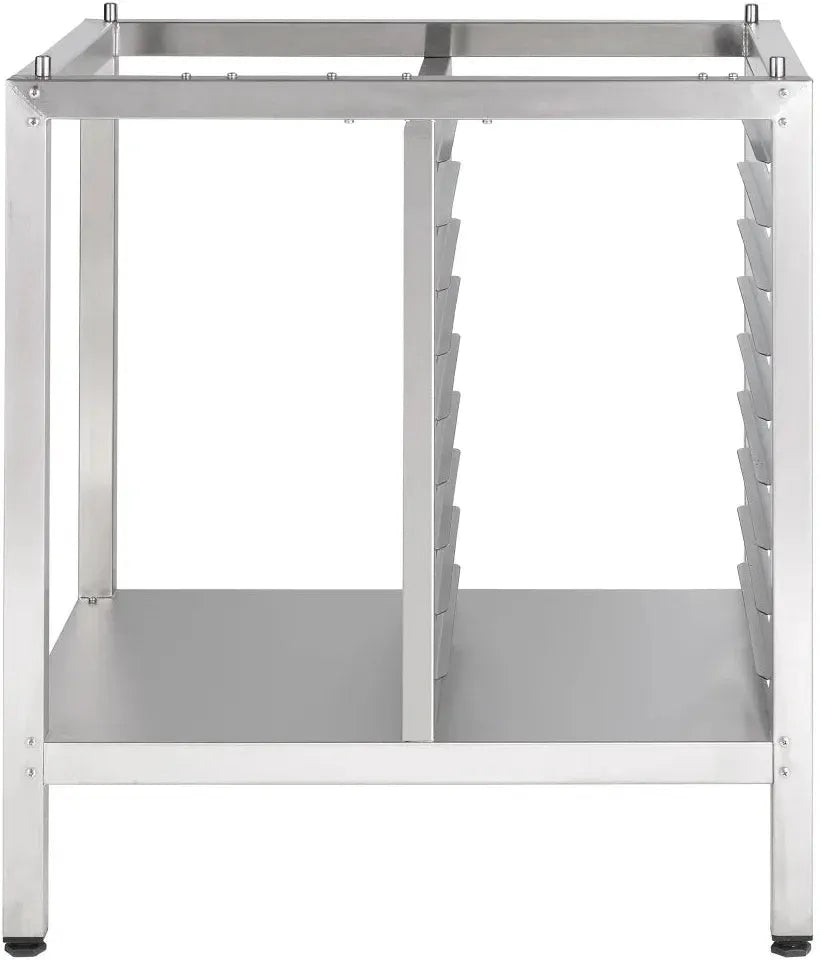 Vulcan - Stainless steel tall stand with (9) shelving levels for half size Chef'sCombi ovens 61 - CHEF-STAND61