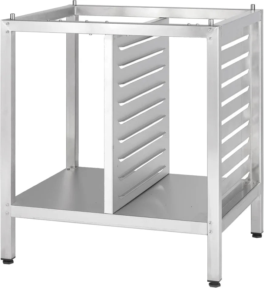 Vulcan - Stainless steel tall stand with (9) shelving levels for half size Chef'sCombi ovens 61 - CHEF-STAND61