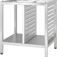 Vulcan - Stainless steel tall stand with (9) shelving levels for half size Chef'sCombi ovens 61 - CHEF-STAND61