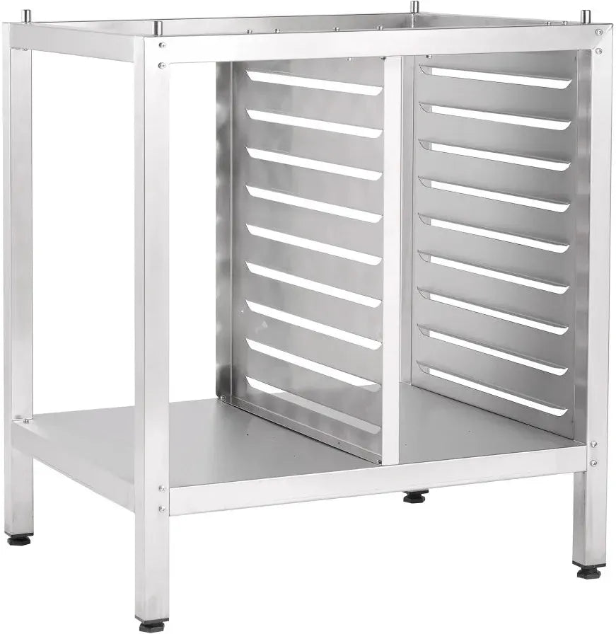 Vulcan - Stainless steel tall stand with (9) shelving levels for half size Chef'sCombi ovens 61 - CHEF-STAND61