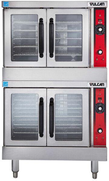 Vulcan - VC5 Series Gas Double Deck Full Size Convection Oven, 100,000 BTU - VC55GD