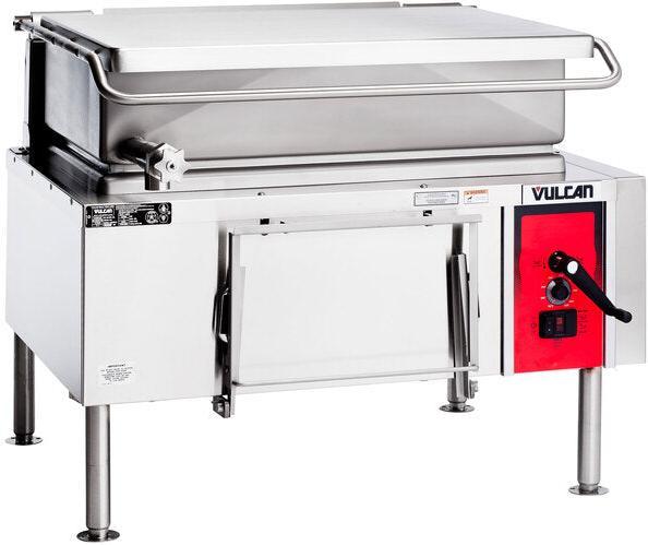 Vulcan - VG Series 40 Gallon Gas Floor Model Tilting Skillet Braising Pan with Manual Controls - VG40