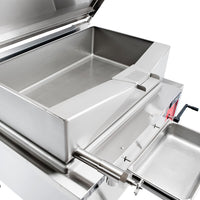 Vulcan - VG Series 40 Gallon Gas Floor Model Tilting Skillet Braising Pan with Manual Controls - VG40