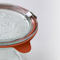 Weck Jars - 100 mm Large Glass Lid #100 - WK100-GL