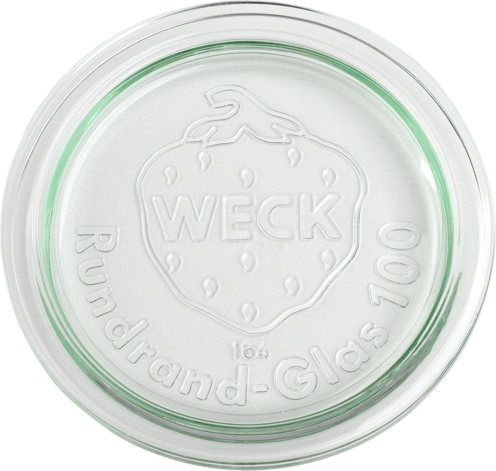 Weck Jars - 100 mm Large Glass Lid #100 - WK100-GL