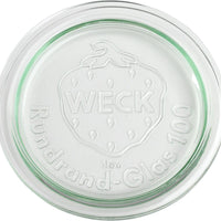 Weck Jars - 100 mm Large Glass Lid #100 - WK100-GL