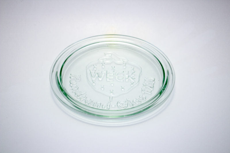Weck Jars - 120 mm Extra Large Glass Lid #120 - WK120-GL