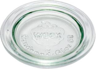 Weck Jars - 60 mm Small Glass Lid #60 - WK60-GL