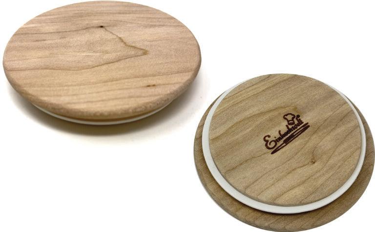 Weck Jars - 80 mm Medium Beechwood Lid #80 - WK80-WL