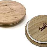 Weck Jars - 80 mm Medium Beechwood Lid #80 - WK80-WL