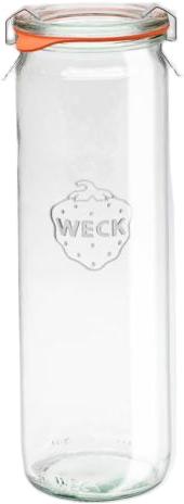Weck Jars - Cylindrical Jar 600 ml, Pack of 12 - WK905-C