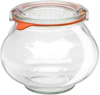 Weck Jars - Deco Jar 560 ml, Pack of 6 - WK901-C