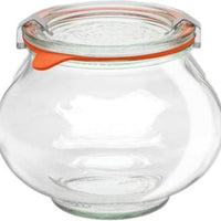 Weck Jars - Deco Jar 560 ml, Pack of 6 - WK901-C