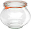 Weck Jars - Deco Jar 560 ml, Pack of 6 - WK901-C