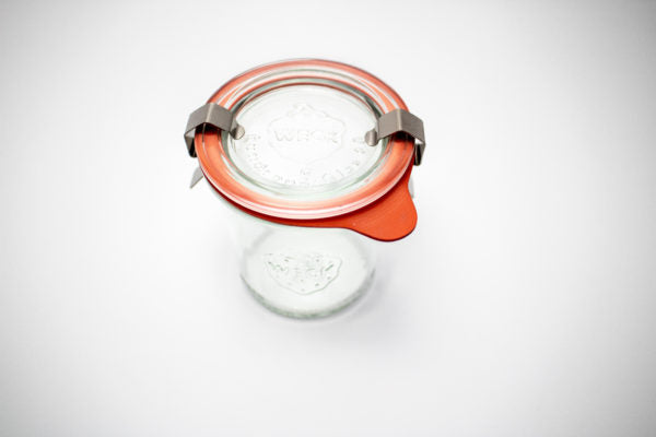 Weck Jars - Mini Mold Jar 140 ml, Pack of 12 - WK761-C