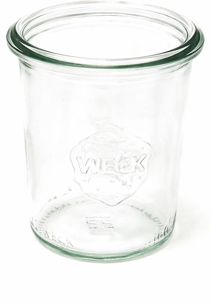 Weck Jars - Mini Mold Jar 160 ml, No Lid, No Ring, No Clamps Included - WK760-B