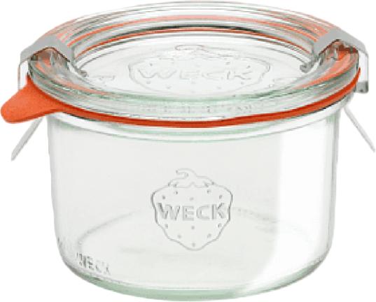 Weck Jars - Mold Jar 200 ml, Pack of 12 - WK751-C