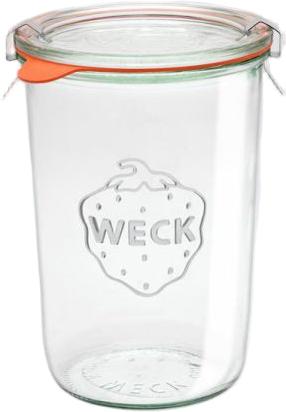 Weck Jars - Mold Jar 850 ml, Pack of 6 - WK743-C