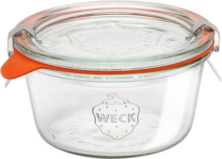 Weck Jars - Mold Jar Short 290 ml, Pack of 6 - WK740-C