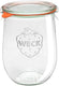 Weck Jars - Tulip Jar 1062 ml, Pack of 6 - WK745-C