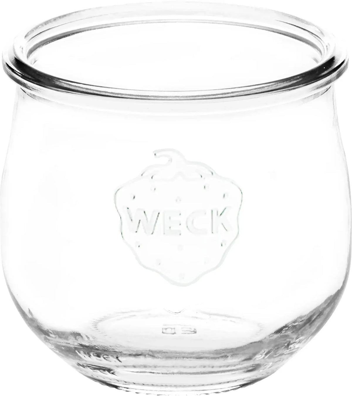 Weck Jars - Tulip Jar 370 ml, No Lid, No Ring, No Clamps Included - WK746-B