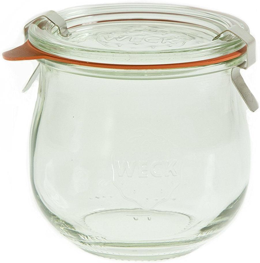 Weck Jars - Tulip Jar 370 ml, Pack of 6 - WK746-C
