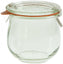Weck Jars - Tulip Jar 370 ml, Pack of 6 - WK746-C