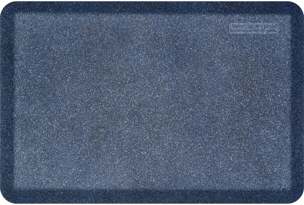 WellnessMats - Granite 36" x 24" Cobalt Floor Mat - 32WMRGCBL