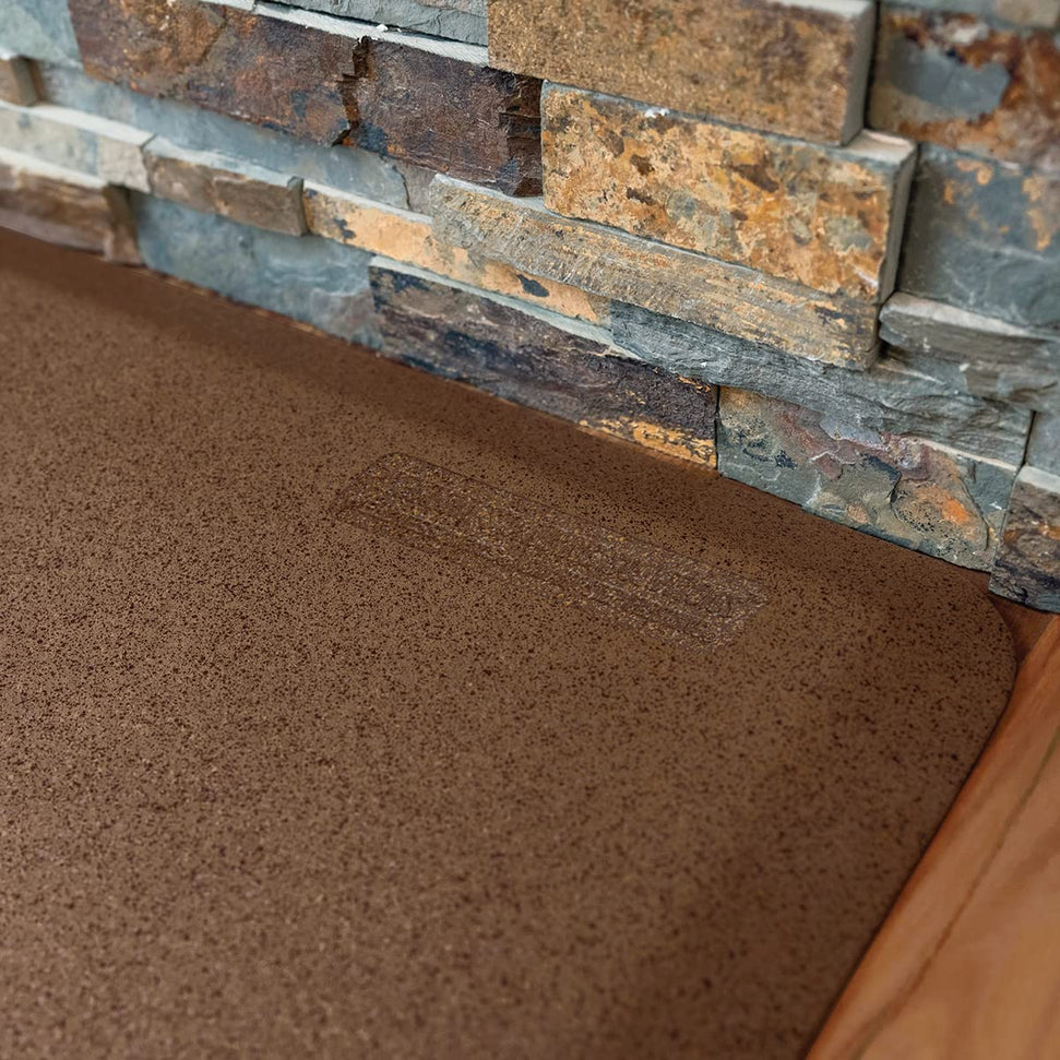 WellnessMats - Granite 36" x 24" Copper Floor Mat - 32WMRGC