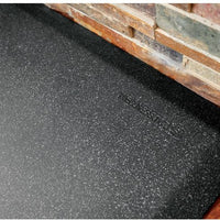 WellnessMats - Granite 36" x 24" Onyx Floor Mat - 32WMRGO