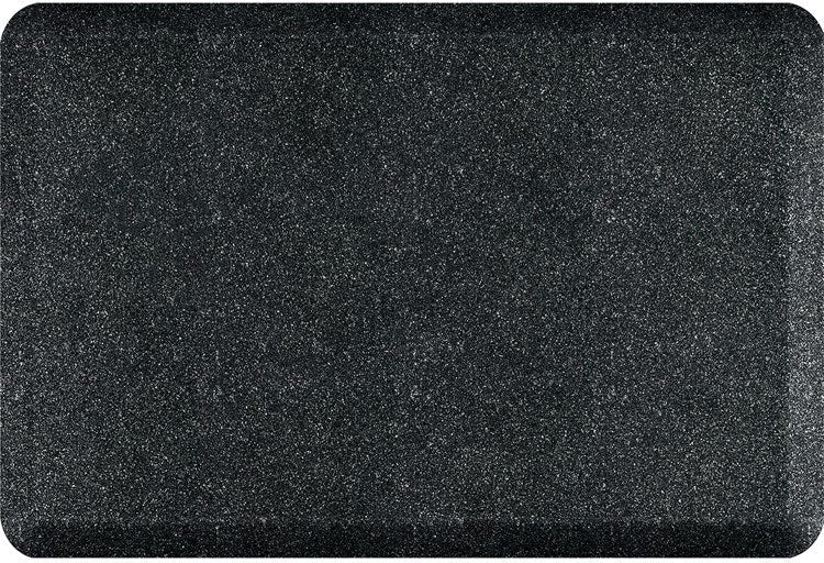 WellnessMats - Granite 36" x 24" Onyx Floor Mat - 32WMRGO