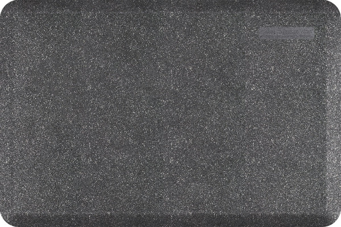 WellnessMats - Granite 36" x 24" Steel Floor Mat - 32WMRGS