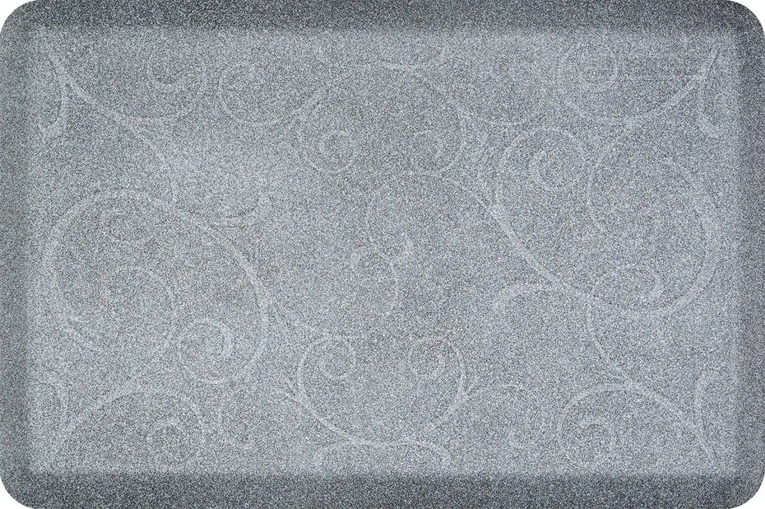 WellnessMats - Granite Bella 36" x 24" Beach Floor Mat - 32WMRGIBBCH