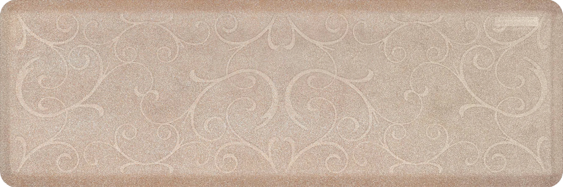 WellnessMats - Granite Bella 72" x 24" Sand Floor Mat - 62WMRGIBSND - DISCONTINUED